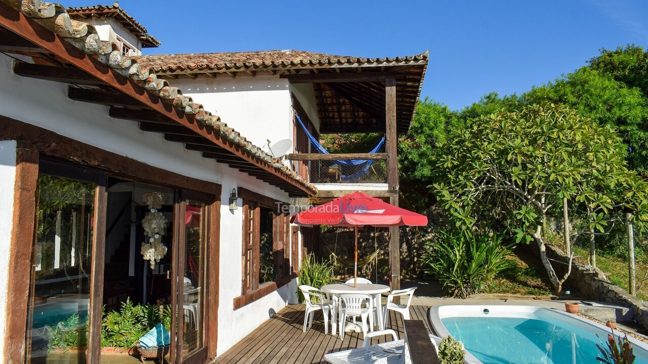 Casa para aluguel de temporada em Armação dos Búzios (Praia da Ferradura)