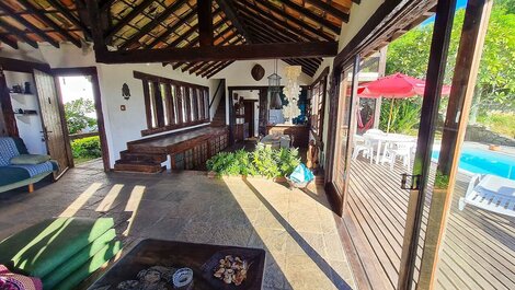 LB - BZ71 Casa Panorâmica na Ferradura Aluguel de Temporada