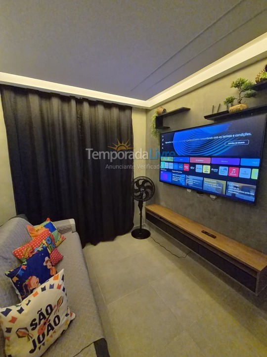 Apartamento para aluguel de temporada em João Pessoa (Pb Praia de Cabo Branco)