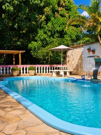 🌳🏡 Country house in Sorocaba – Swimming pool, barbecue area and soccer field 🏡🌳