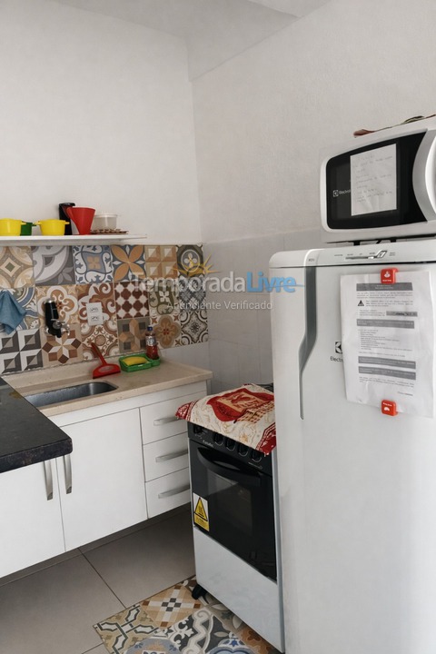 Apartamento para aluguel de temporada em São Vicente (Centro)
