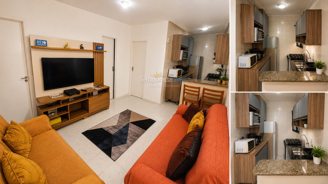 Apartment for vacation rental in Guarujá (Enseada)
