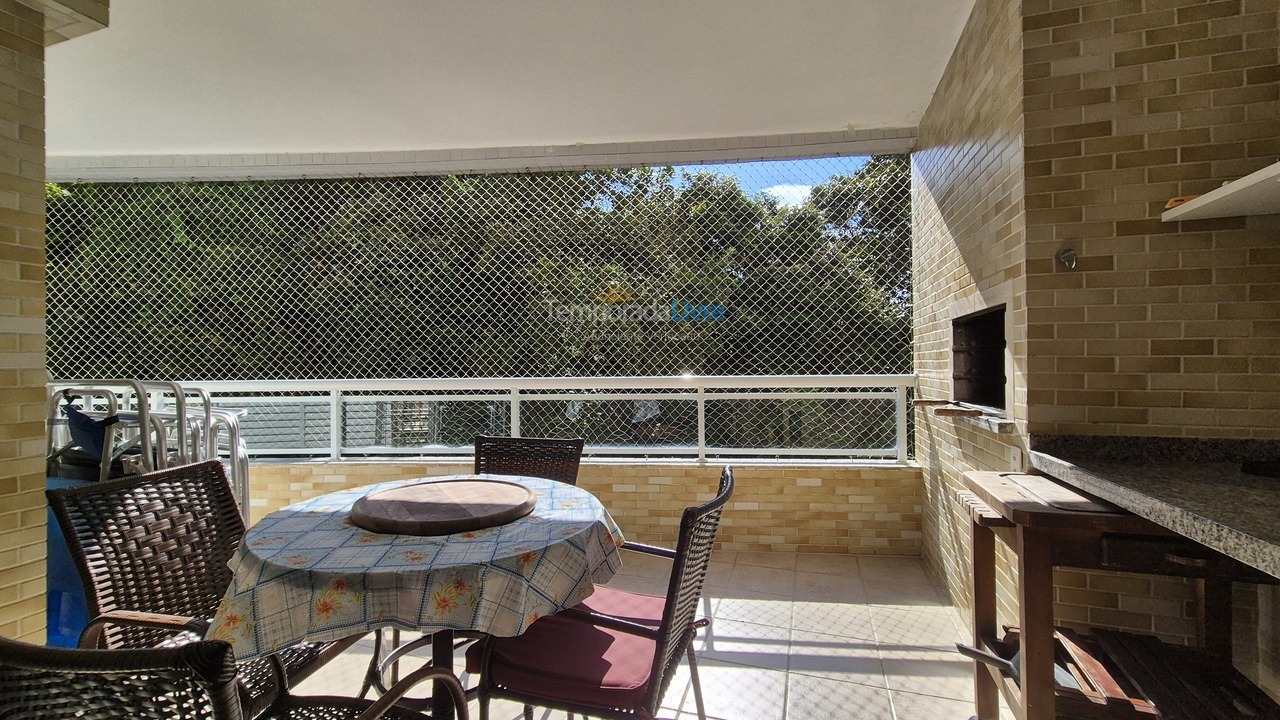 Apartamento para aluguel de temporada em Bertioga (Riviera de São Lourenço)