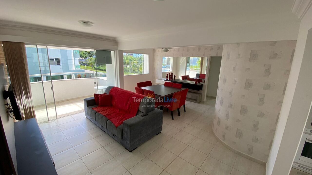 Apartamento para alquiler de vacaciones em Governador Celso Ramos (Praia de Palmas)