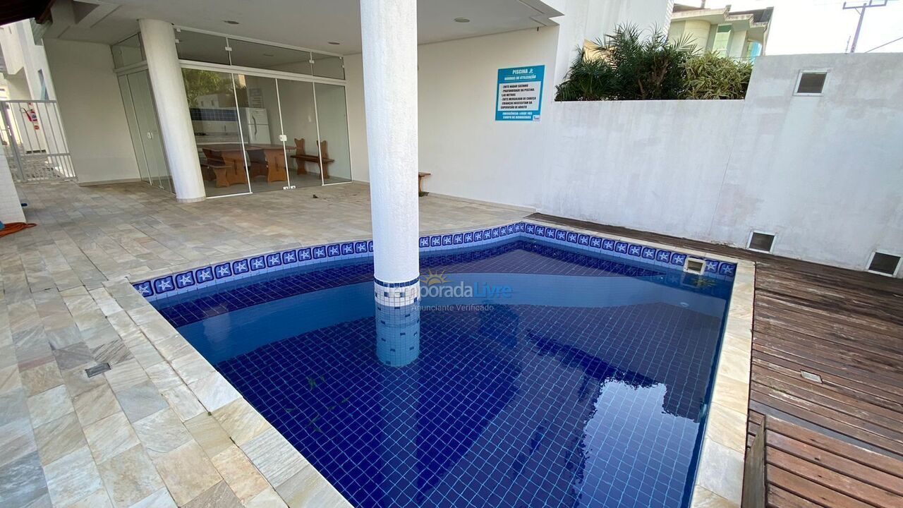 Apartamento para alquiler de vacaciones em Governador Celso Ramos (Praia de Palmas)