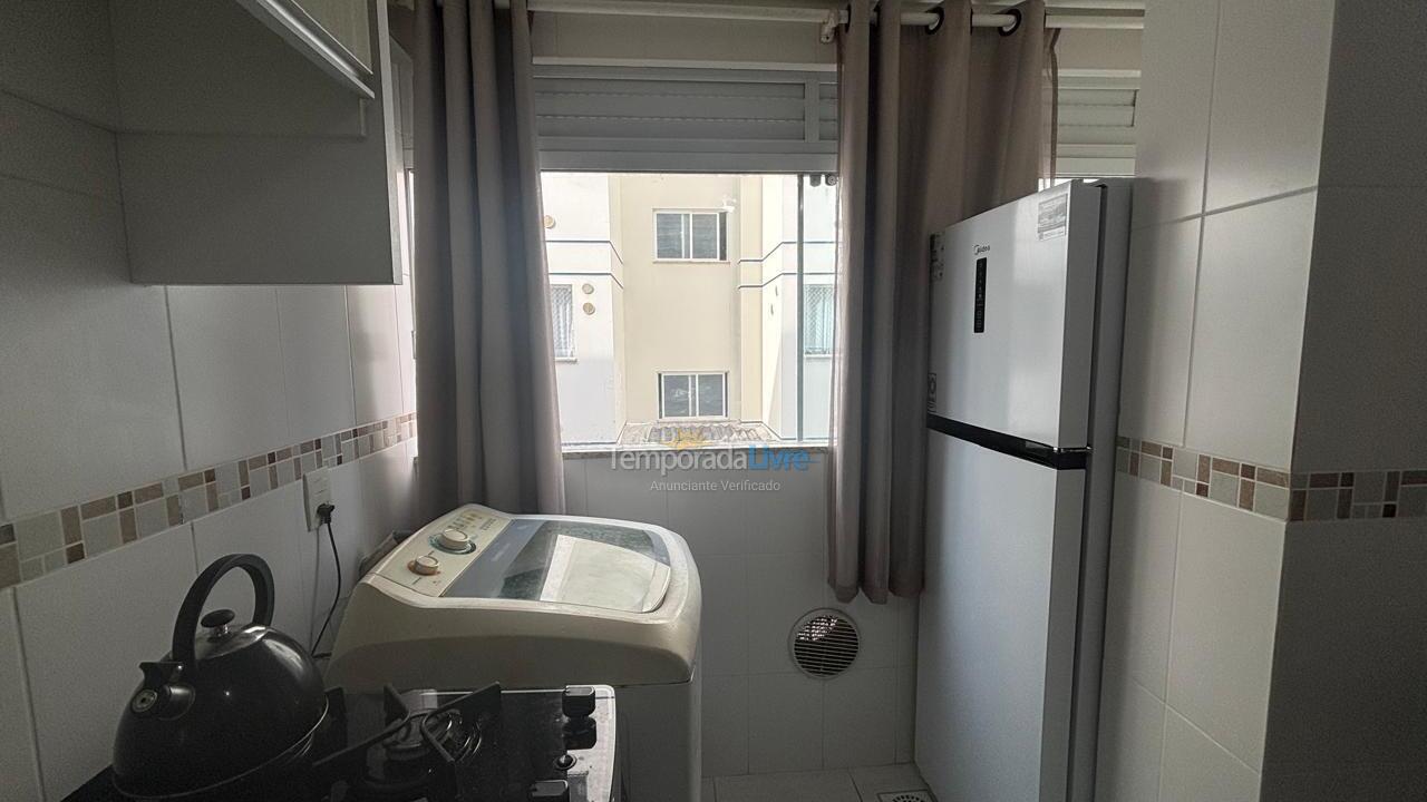 Apartamento para alquiler de vacaciones em Governador Celso Ramos (Praia de Palmas)