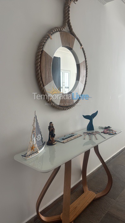 Apartment for vacation rental in Guarujá (Pitangueiras)