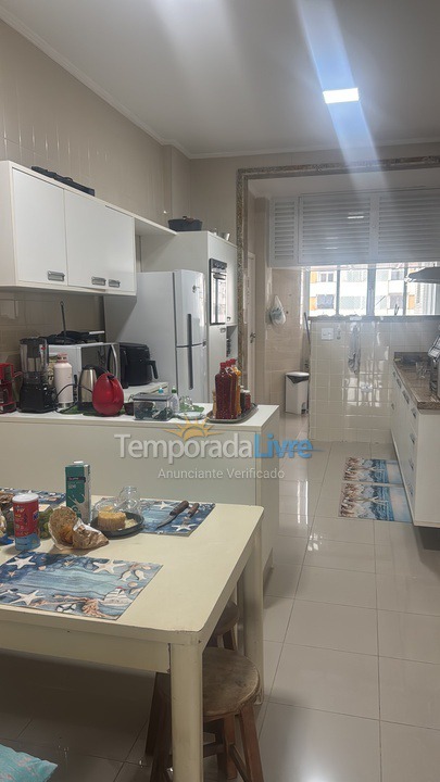 Apartment for vacation rental in Guarujá (Pitangueiras)