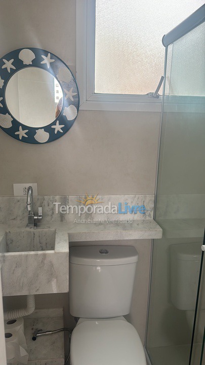 Apartment for vacation rental in Guarujá (Pitangueiras)