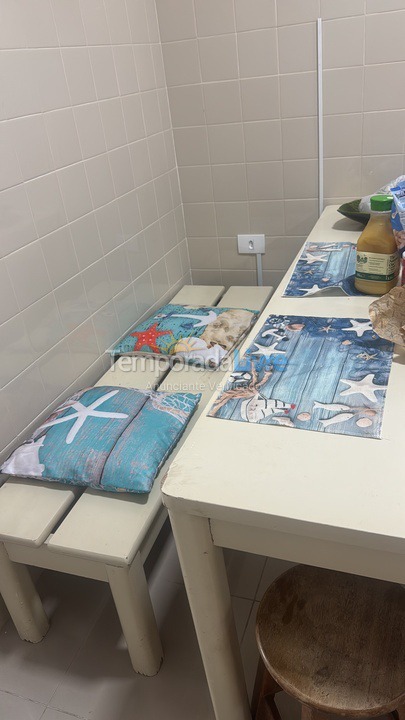 Apartment for vacation rental in Guarujá (Pitangueiras)
