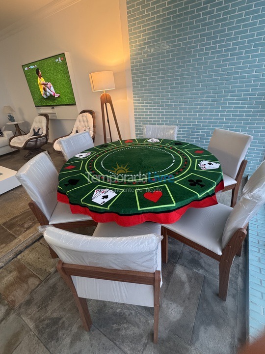 Apartment for vacation rental in Guarujá (Pitangueiras)