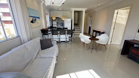 Apartment with sea view, Canto Grande Beach - Bombinhas -