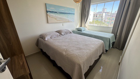Apartment with sea view, Canto Grande Beach - Bombinhas -