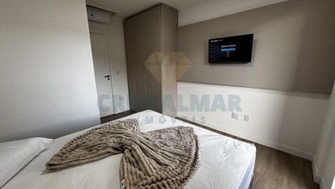 Apartamento de dos habitaciones en Canto Grande - Bombinhas -