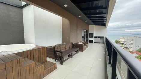 Ático con vista al mar, 3 habitaciones en Canto Grande - Bombinhas -