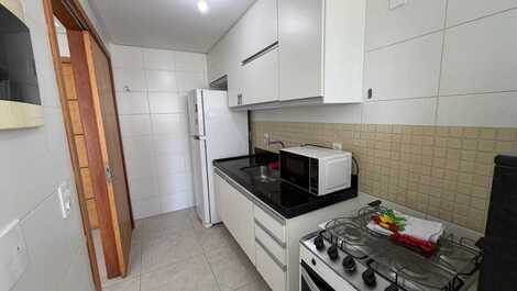 AP 2 QTS, todo completo, localizado na Praia do Morro, Guarapari/ES