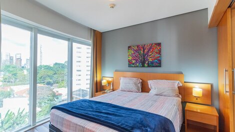 Flat no Jardins Ibirapuera o Melhor de São Paulo
