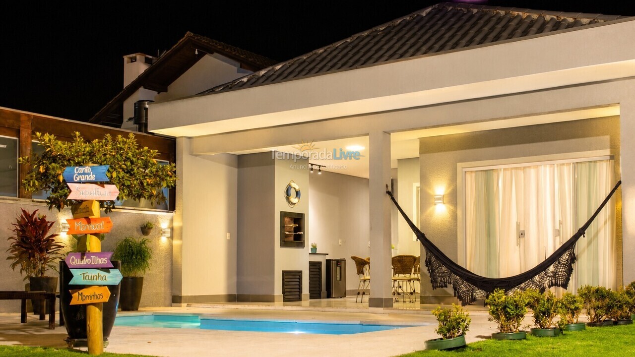 Casa para alquiler de vacaciones em Bombinhas (Canto Grande)