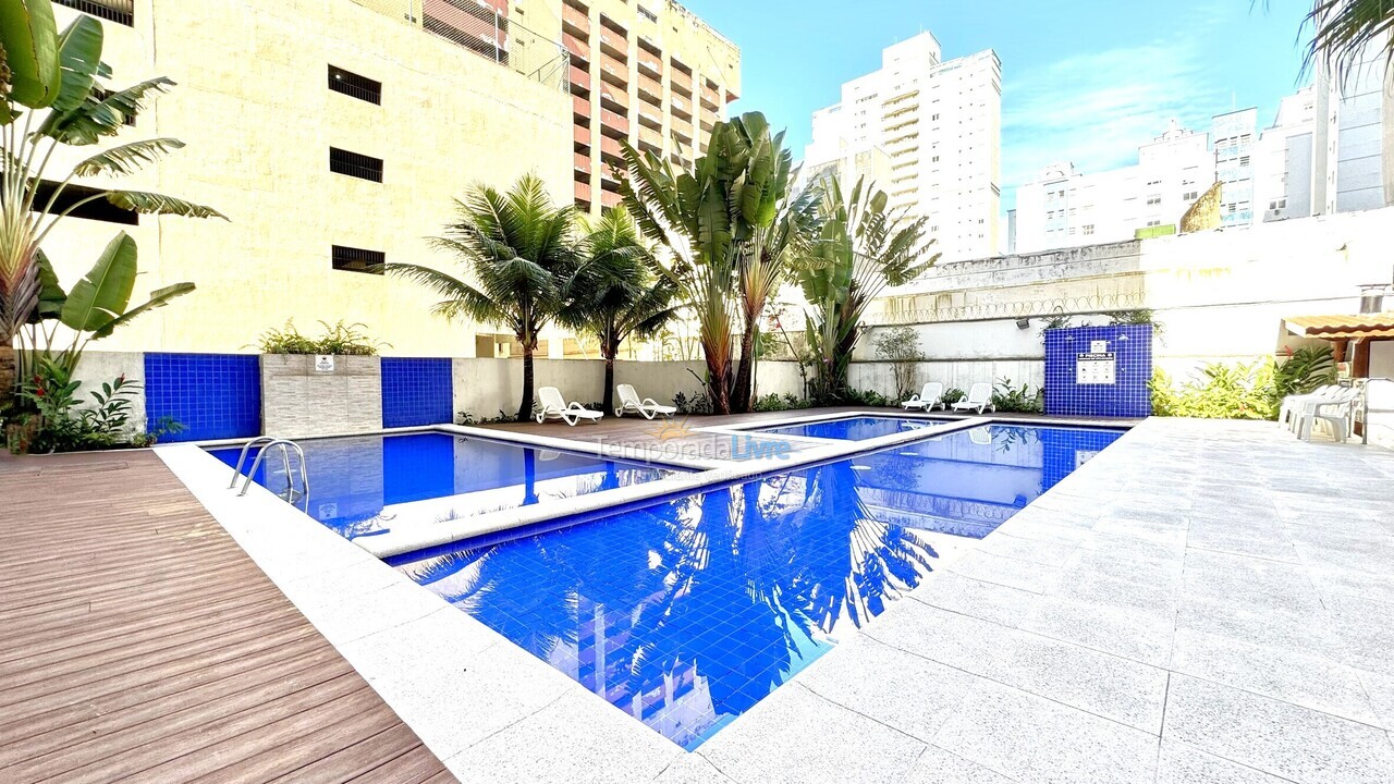 Apartamento para aluguel de temporada em Guarujá (Pitangueiras)