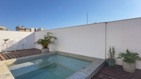 Cobertura duplex com 3 suites em Ipanema