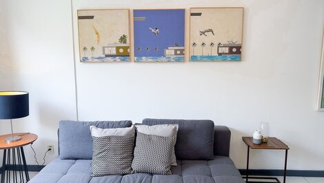 Hermoso apartamento a metros de la playa de Copacabana