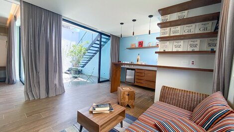 HR.147T · Penthouse with deck for 6 people in Copacabana