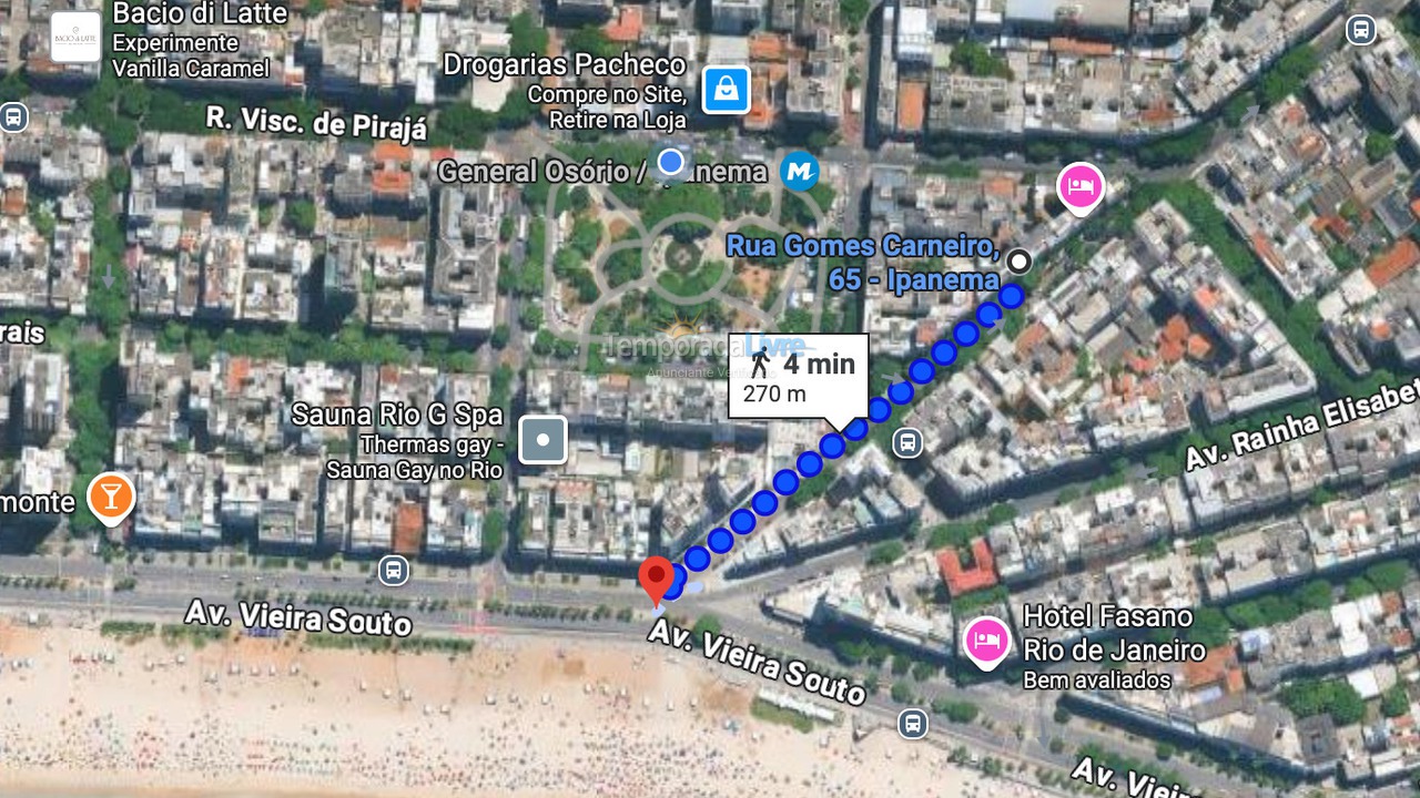 Apartamento para alquiler de vacaciones em Rio de Janeiro (Ipanema)