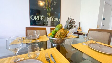 HR.147T · Penthouse with deck for 6 people in Copacabana