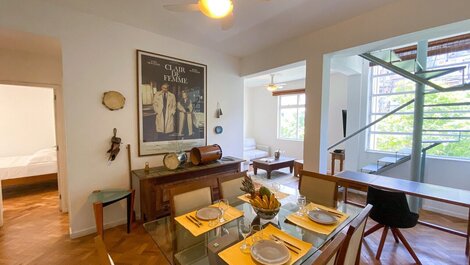 HR.147T · Penthouse with deck for 6 people in Copacabana