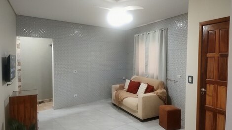 House: Private Leisure Area and Quiet Beach