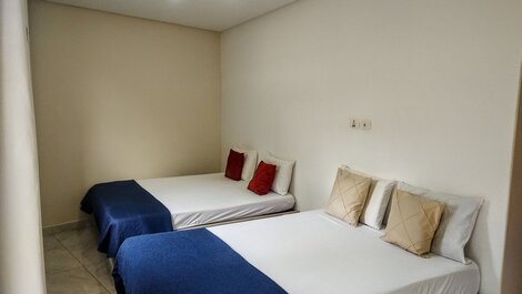 House: Private Leisure Area and Quiet Beach