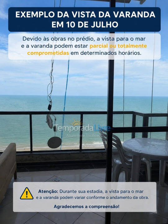 Apartment for vacation rental in Guarapari (Praia do Morro)