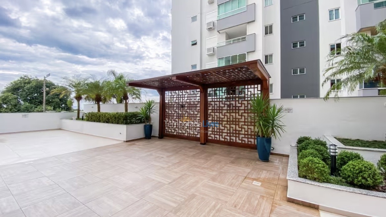 Apartment for vacation rental in Governador Celso Ramos (Praia de Palmas)