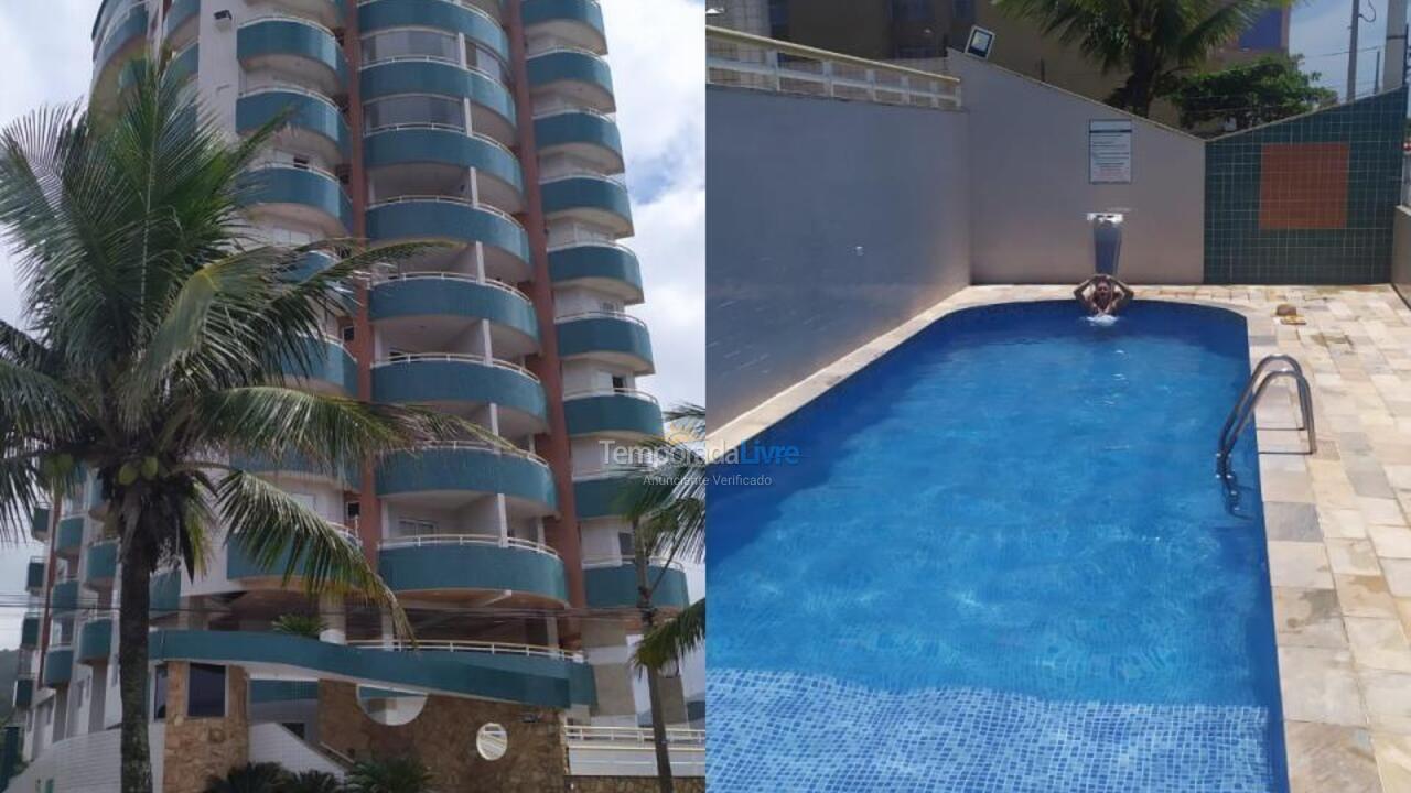 Apartment for vacation rental in Mongaguá (Centro)