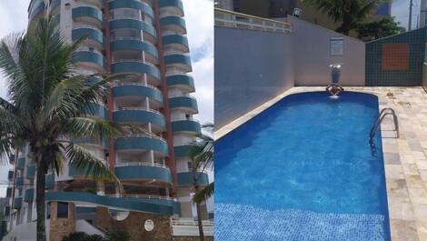Apartment for seasonal rental with pool and ocean view. Right on the beach.