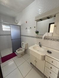 Linda Cobertura com vista mar, 1 suite e 2 quartos com AC, WI-FI