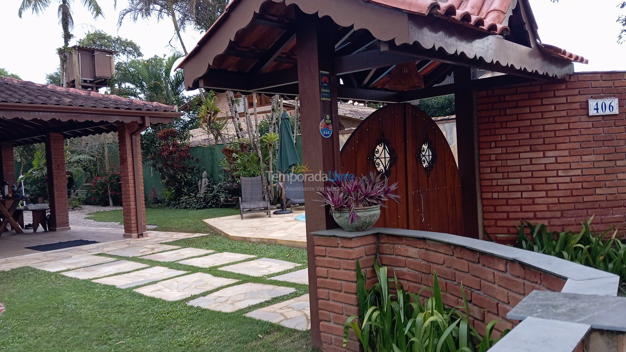 House for vacation rental in Ubatuba (Praia de Itamambuca)