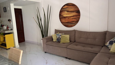 Apartamento a 1quadra da praia