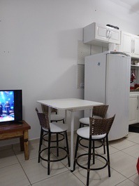 Cómodo apartamento cerca de las playas de Sapê y Maranduba.