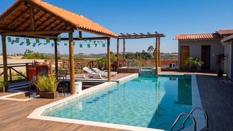 Chacara em Boituva piscina aquecida telão e jacuzzi