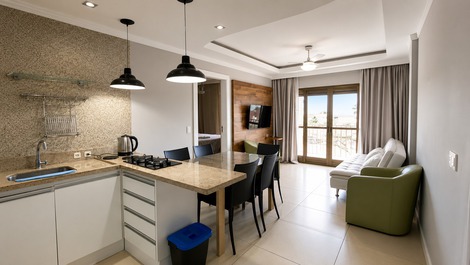 Beautiful 2-bedroom apartment with ocean views in Canasvieiras.