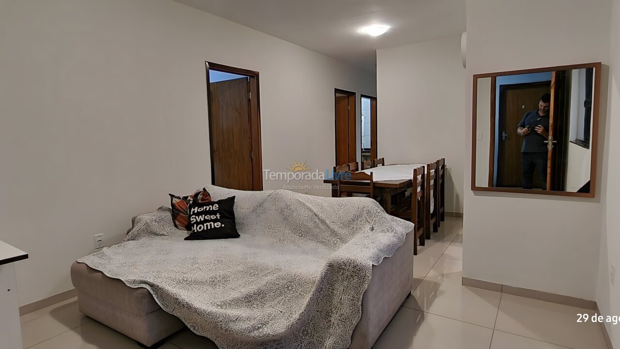 Apartamento para aluguel de temporada em Dourados (Vila Aurora)
