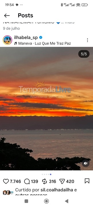Casa para aluguel de temporada em Ilhabela (Perequê)