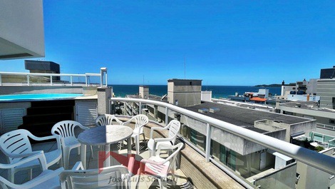 Vista espetacular do mar