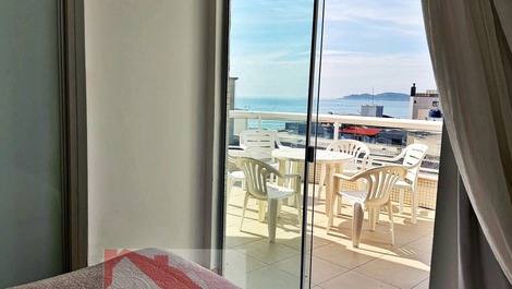Suíte 1 tem vista para o mar 