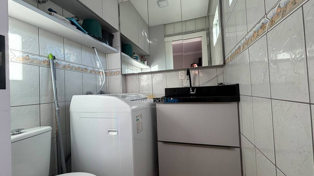 Apartamento para alquiler de vacaciones em Governador Celso Ramos (Praia de Palmas)