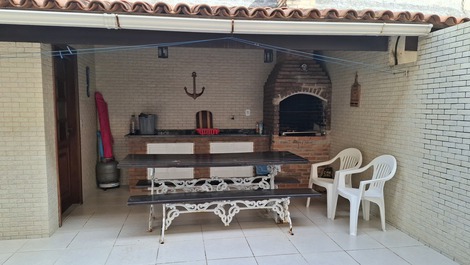 Área de churrasco 