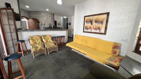 Casa confortável 5dorm com piscina e Wi-Fi a 350 metros do mar