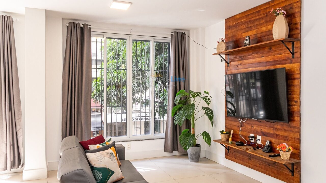 Apartamento para aluguel de temporada em Rio de Janeiro (Copacabana)