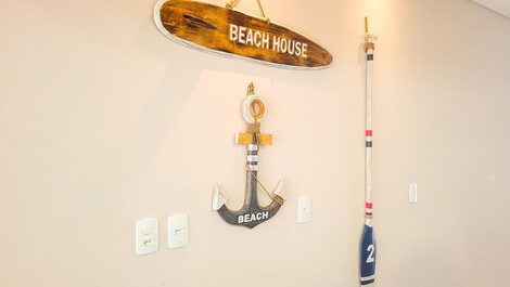 PRAINHA - 9 people 3 bedrooms with A/C - 250m from the sea
